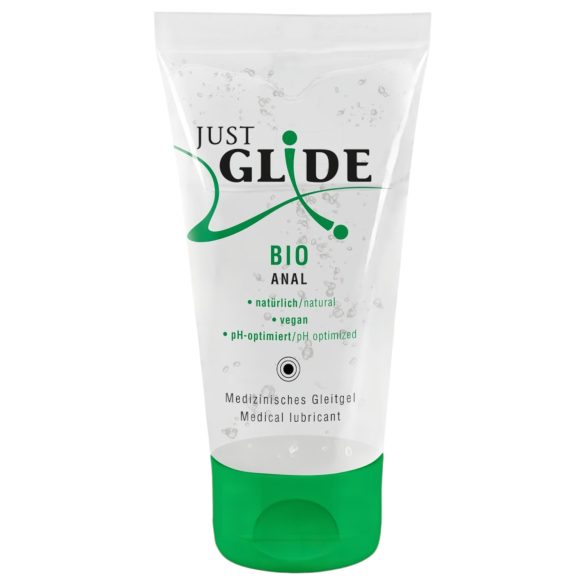 Just Glide Bio ANAL - Water-Based Vegan Lubricant (50ml)