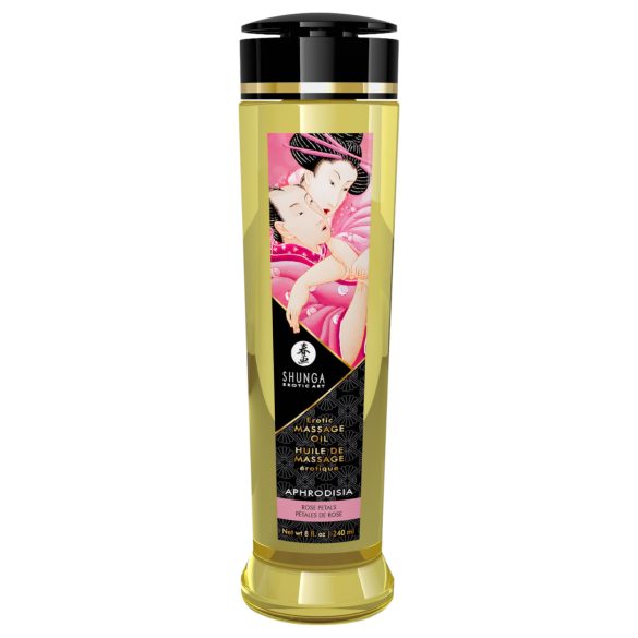 Shunga - Rose Scented Massage Oil (240ml)