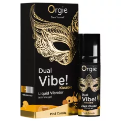 Orgie Dual Vibe! - liquid vibrator - Piña Colada (15 ml)