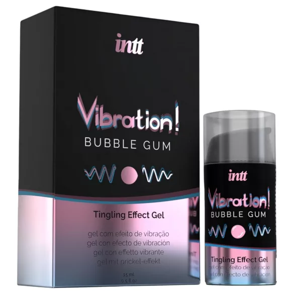 Intt Vibration! - Liquid Vibrator - Bubblegum (15ml)