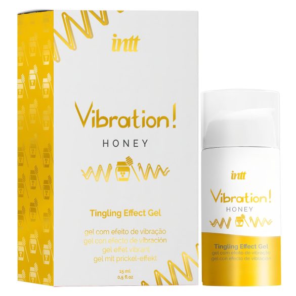 Intt Vibration! - Liquid Vibrator - Honey (15ml)