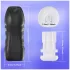 AlvUp - suction and vibrating masturbator (black)