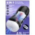 AlvUp - suction and vibrating masturbator (black)