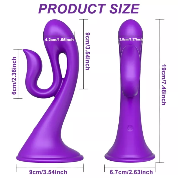 AlvUp - G-spot vibrator (purple)