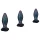 AlvUp - remote‑controlled anal plug set (blue)