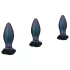 AlvUp - remote‑controlled anal plug set (blue)