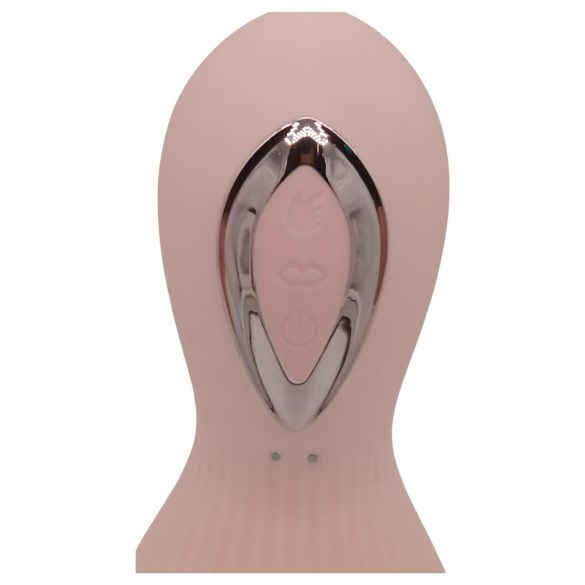 Lonely - Waterproof Pink Suction & Licking Breast Vibrator, Rechargeable