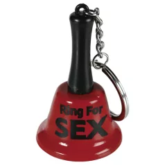 “Sex invitation keyring bell”