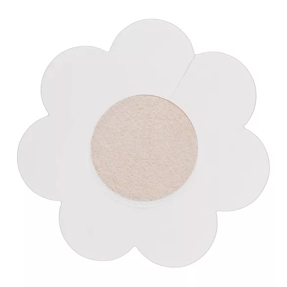 Cottelli Flower Nipple Covers - Nude (Pack of 12)