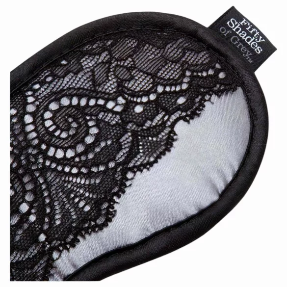Fifty Shades of Grey - Satin Eye Mask (Silver)