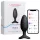 Lovense Hush 2 S - App-controlled anal vibrator (38 mm, black)