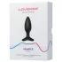 Lovense Hush 2 S - App-controlled anal vibrator (38 mm, black)