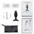 Lovense Hush 2 S - App-controlled anal vibrator (38 mm, black)