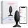 Lovense Hush 2 M - App-controlled anal vibrator (45 mm, black)
