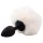 Sunfo - Bunny Tail Anal Plug (Black & White)