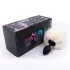 Sunfo - Bunny Tail Anal Plug (Black & White)
