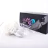 Sunfo - Bunny Tail Anal Plug (Black & White)
