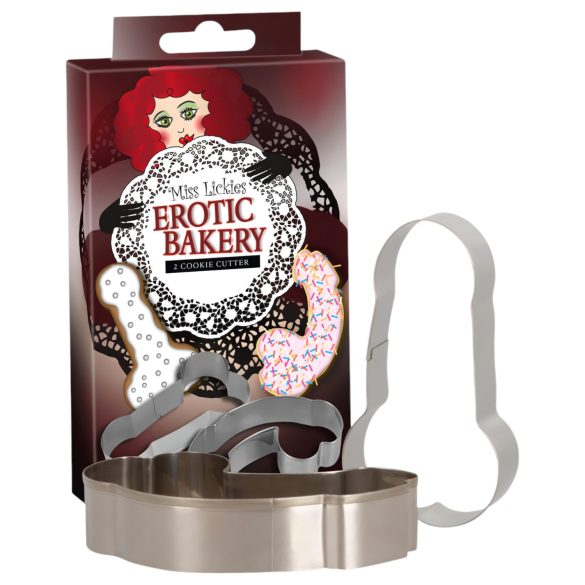 Novelty Cookie Cutter Set - Penis Shaped (2 pieces)