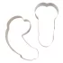 Novelty Cookie Cutter Set - Penis Shaped (2 pieces)