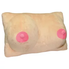 Breast-Shaped Plush Pillow
