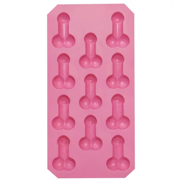 Silicone ice cube maker - penis-shaped