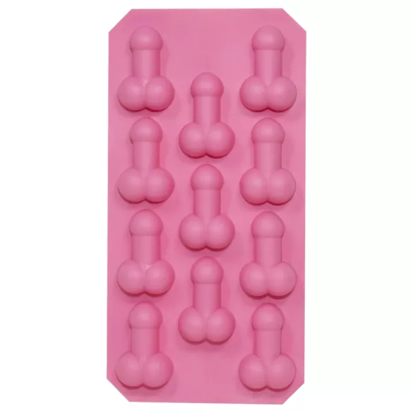 Silicone ice cube maker - penis-shaped