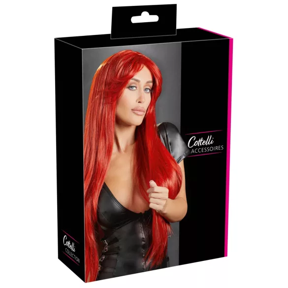 Cottelli - Extra Long Red Wig