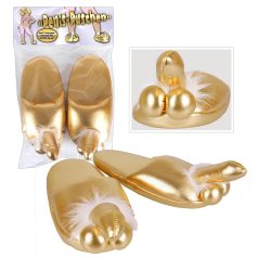 Golden Novelty Slippers