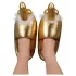 Penis slippers (gold)