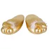 Penis slippers (gold)