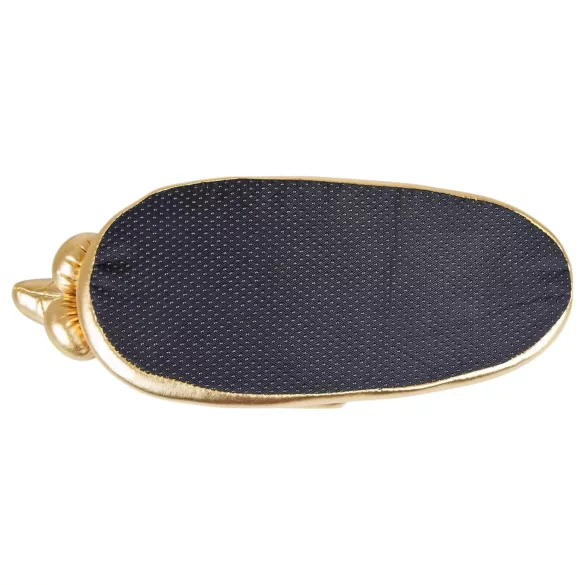 Penis slippers (gold)