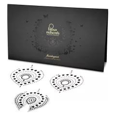 Sparkling Diamonds Intimate Jewelry Set - 3 Pieces (Black)