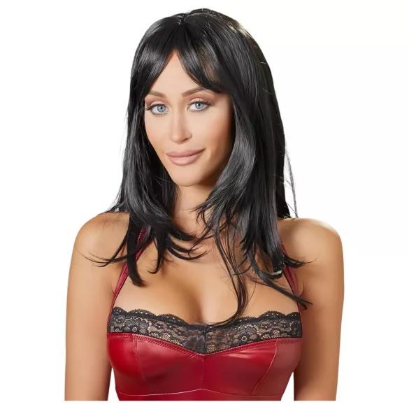 Cottelli - Long Black Wig