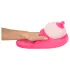 Plush Pink Slippers - Boob-Shaped