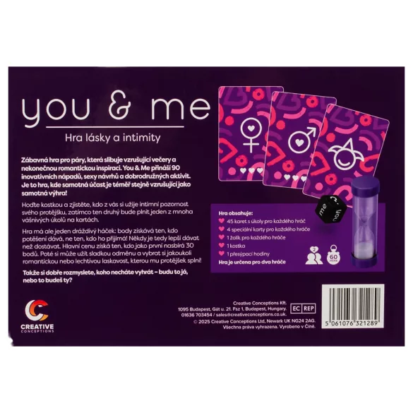 you & me - erotic couples’ game (Czech)