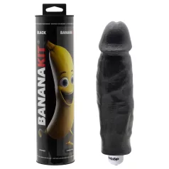 Bananakit - penis casting kit with vibrator (black)