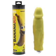   Bananakit - penis casting kit with vibrator - glowing (yellow)