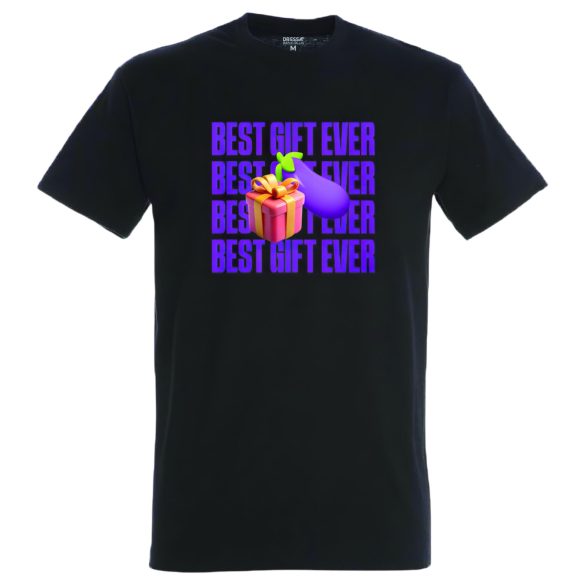 Best Gift Ever - Men's T-Shirt (Black) - M