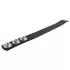 Pulselock Forge - adjustable snap‑fastening silicone cock ring (black) - 200 mm