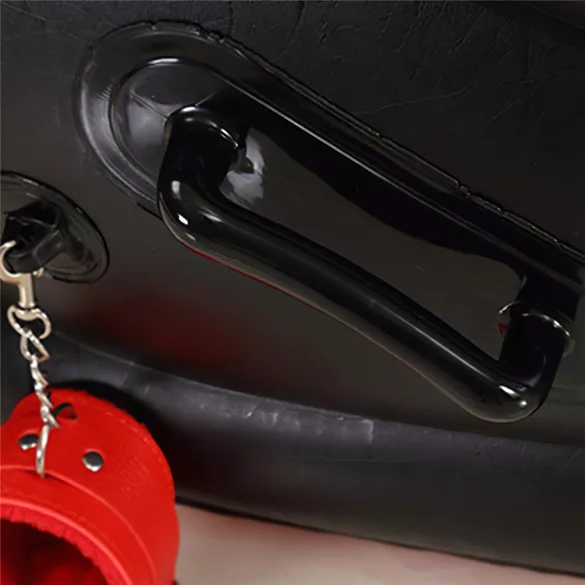 Magic Pillow - Inflatable BDSM Sex Furniture with Cuffs - Large (Red)