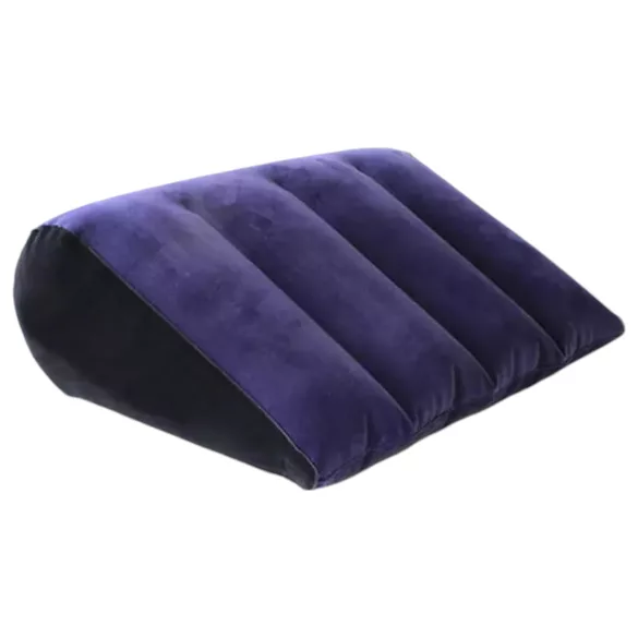 Desirel Magic Pillow - inflatable wedge sex pillow (dark purple)