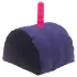 Desirel Magic Pillow - Inflatable sex pillow with dildo holder (purple)