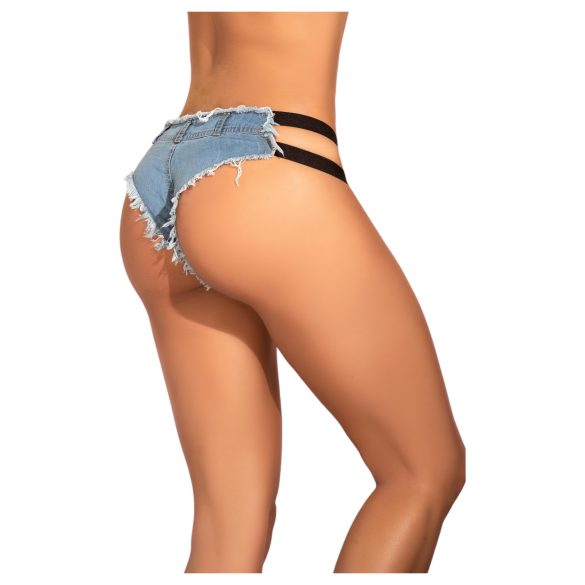 Mapalé - Micro Mini Denim Shorts - L