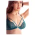 Mapalé - Strappy Floral Bra and Panty Set (Green) - L/XL