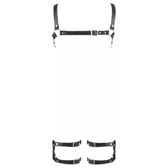 ZADO - Leather Body Harness - Black - L/XL