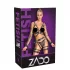 ZADO - multi‑piece leather harness set with cuffs - black