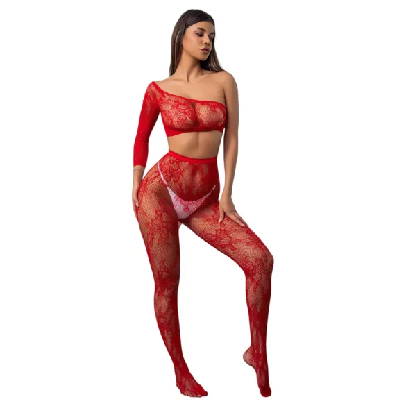 JSY 018 - matte jumpsuit (red)