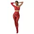 JSY 018 - matte jumpsuit (red)