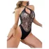 JSY 019 - black lace bodysuit