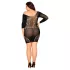 JSY 022 - black matte jumpsuit (XL-2XL)